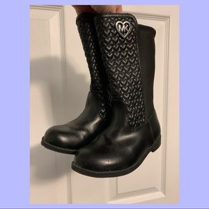 Michael Kors Black Boots • Little Kid Size 8 • EUC